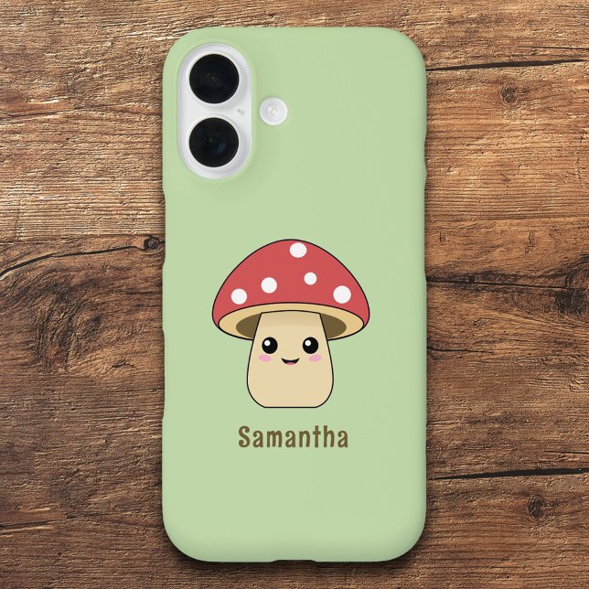 Cute Mushroom Iphone Case (Cute Mushroom Phone Case)