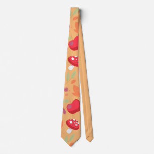 Cute Mushroom Neck Tie   Emma A.