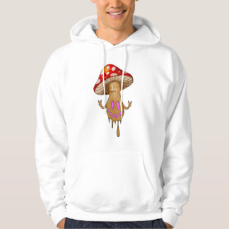 Cute Mushroom Peace Hooded Sweatshirt
