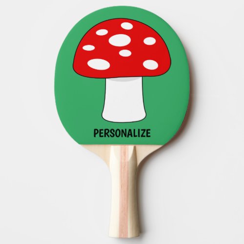 Cute mushroom ping pong paddle for table tennis