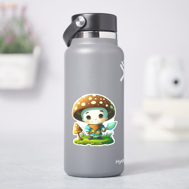 Cute mushroom sticker pack (HydroFlask)