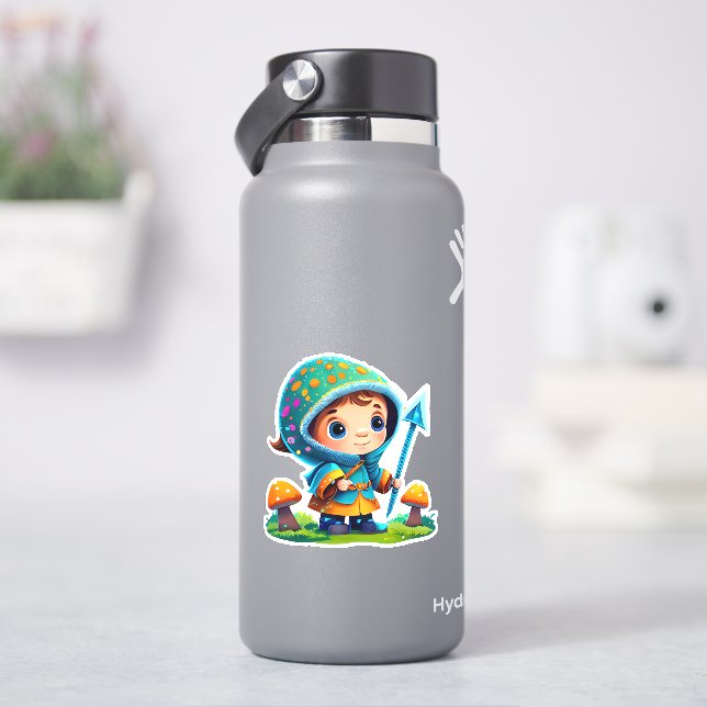 Cute mushroom sticker pack (HydroFlask)