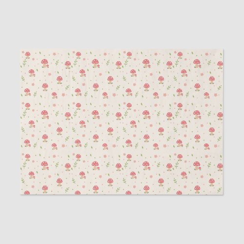 Cute Mushroom Tissue Paper