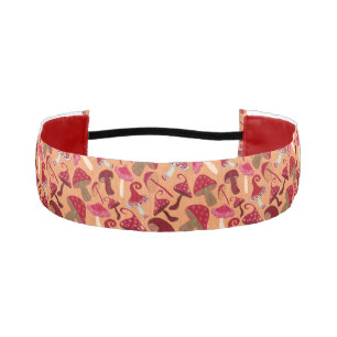 Cute Mushrooms Athletic Headband