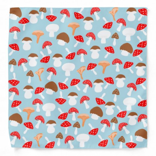 Cute Mushrooms Bandana