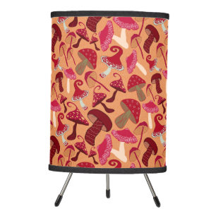 Cute Mushrooms Tripod Lamp