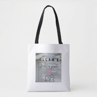 Cute muslim tote bag