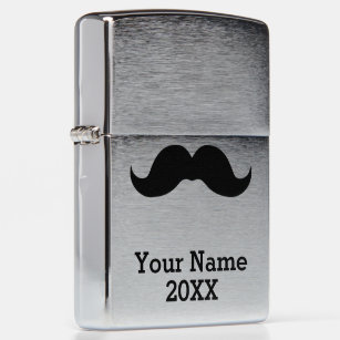 Cute Mustache Personalized Zippo Lighter