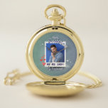 Cute My Boyfriend Birthday Gift  Pocket Watch<br><div class="desc">Celebrate your boyfriend’s big day with this adorable birthday gift design that’s perfect any Product. Featuring a lighthearted and sweet style,  it’s ideal for surprising him at a party,  romantic dinner,  or weekend getaway. A thoughtful keepsake he’ll love to wear or use all year round.</div>