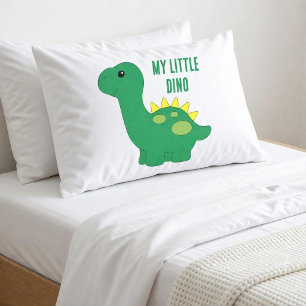 Cute My Little Dino Pillow Case