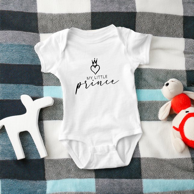Cute My Little Prince Baby Bodysuit (Cute My Little Prince Baby Baby Bodysuit)