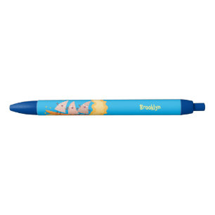 Cute nachos corn chips surfing cartoon  pen