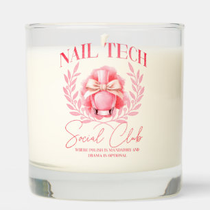 Cute Nail tech Coquette Nail Polish Social Club   Scented Candle
