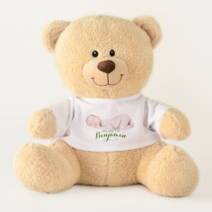 Cute Name Baby Personalized Photo Teddy Bear