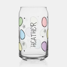 Cute Name Personalization Easter Egg Pattern
