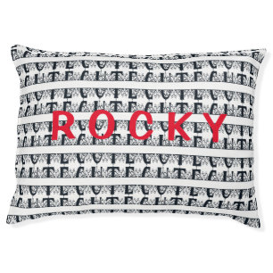 Cute name pet bed
