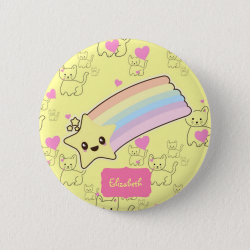 Cute Named Gifts for Granddaughter Daughter Cats  Button