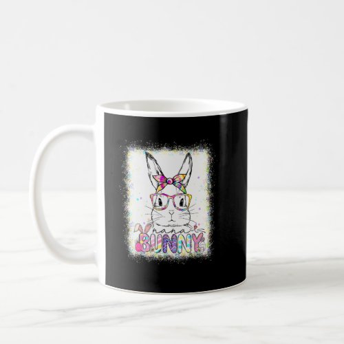 Cute Nana Bunny Face Tie Dye Easter Day Family App Coffee Mug