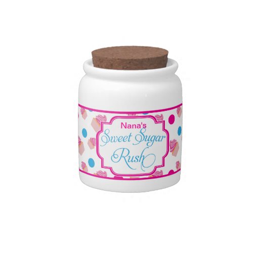 Cute Nanas Sweet Sugar Rush Candy jar