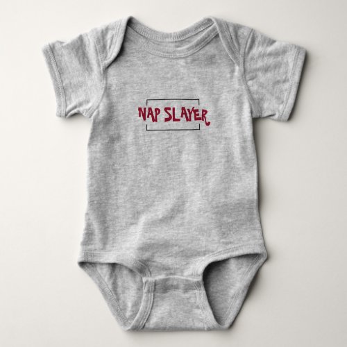 Cute Nap Slayer Baby Bodysuit