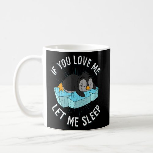Cute Napping Pajama Sleeping Animal Pj Antarctica  Coffee Mug