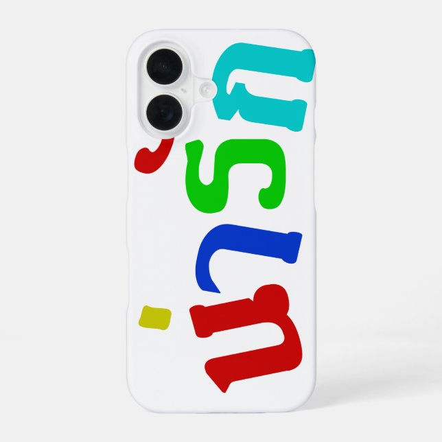 Cute ♦ Narak In Thai Language Script ♦ Iphone Case (Back)