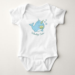 Cute Narwhal Baby Shower Kawaii Whaley Cute Bodysuit