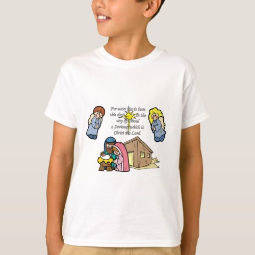 Cute Nativity Scene T_Shirt