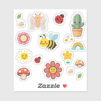 Cute Nature Stickers
