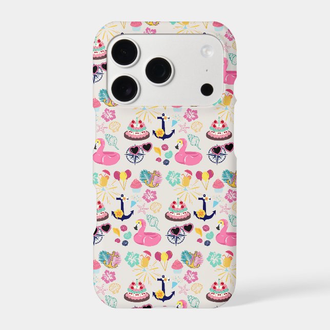 Cute Nautical Birthday Case-Mate iPhone Case (Back)