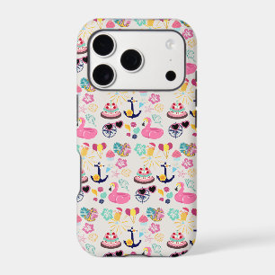 Cute Nautical Birthday iPhone 17 Pro Case