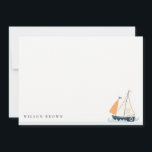 Cute Nautical Blue Sailboat Pastel Kids Birthday Note Card<br><div class="desc">A Fun Cute Boys Nautical Sailboat THEME BIRTHDAY Collection.- it's an Elegant Simple Minimal sketchy Illustration of sailboat with custom year, sea and seagulls, perfect for your little ones birthday party. It’s very easy to customize, with your personal details. If you need any other matching product or customization, kindly message...</div>