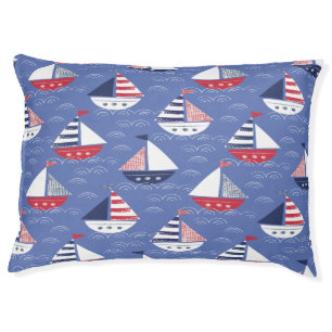 Cute Nautical Marine Pet Bed