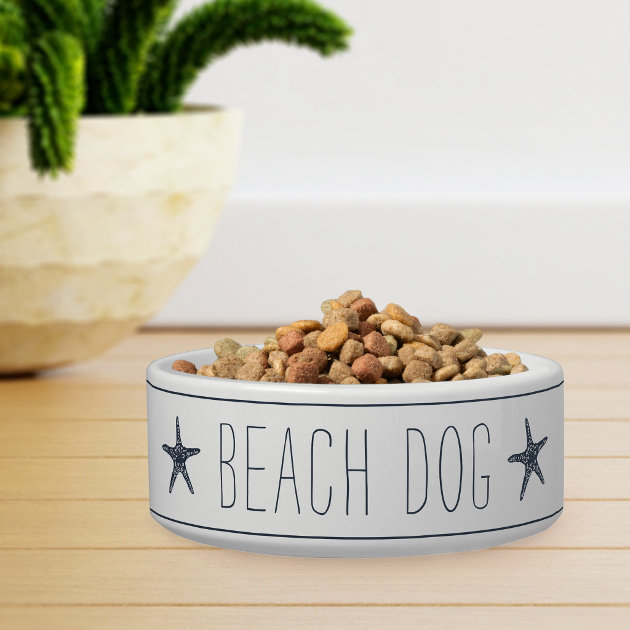 Beach dog outlet bowl