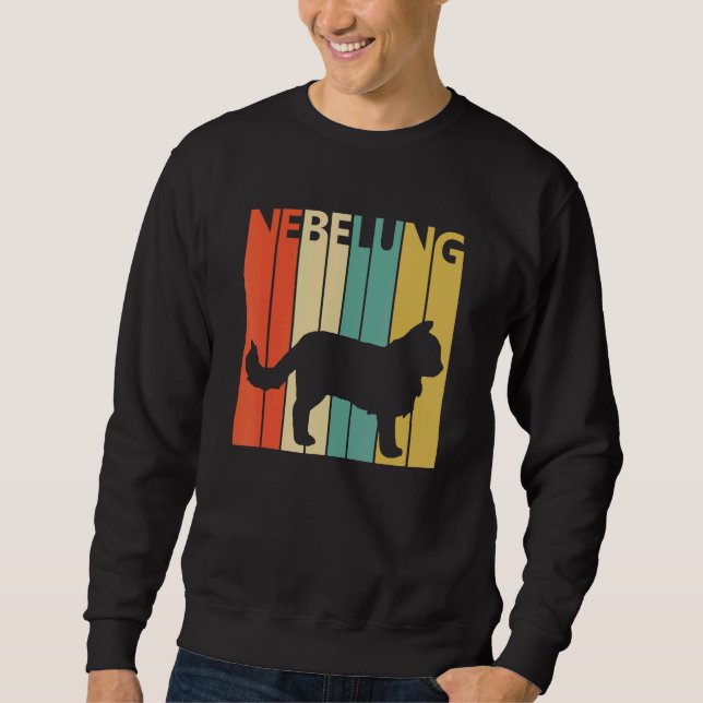 Cute Nebelung Cat Sweatshirt (Front)