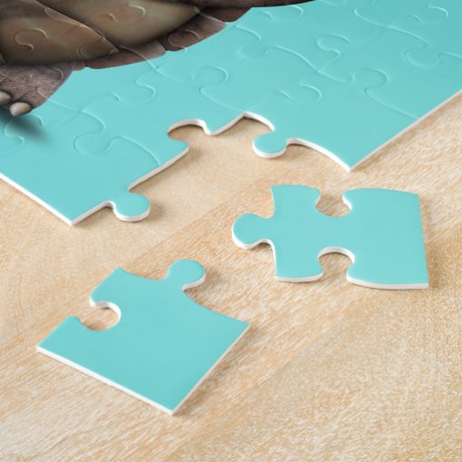 Cute Nerdy Turtle Wearing Glasses Jigsaw Puzzle Zazzle