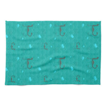 Cute Nessies Iceburgs And Fish On A Blue Sea