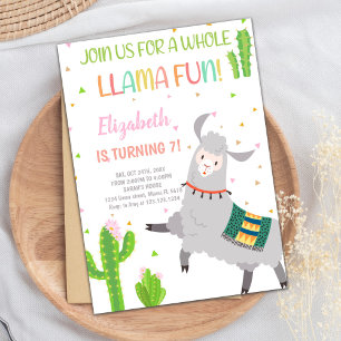 Cute Neutral Fiesta Party Card for Kids or Toddler
