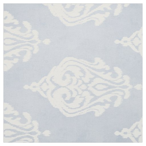 Cute neutral grey white ikat tribal patterns fabric
