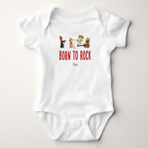 Cute new baby funny body suit for vegetarians baby bodysuit