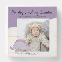 Cute New Baby PHOTO Gift For Grandparents Family