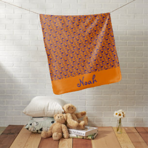 Cute New Dad Mom To Be Baby Name Blanket