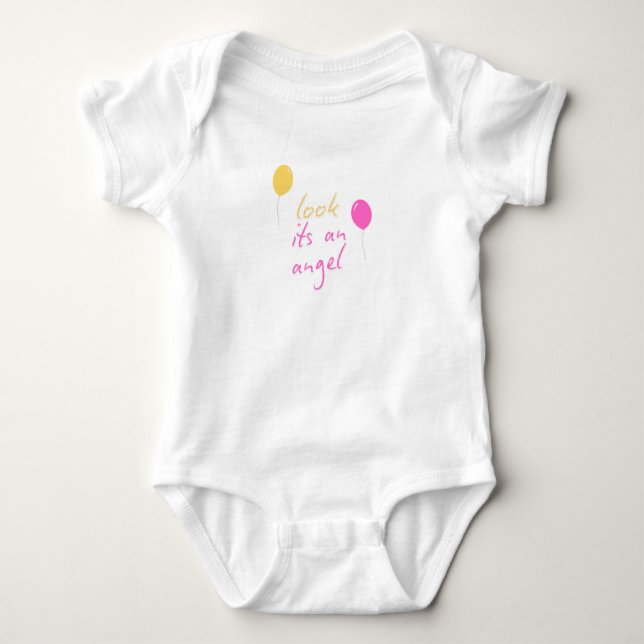 cute newborn cloth baby bodysuit (Front)