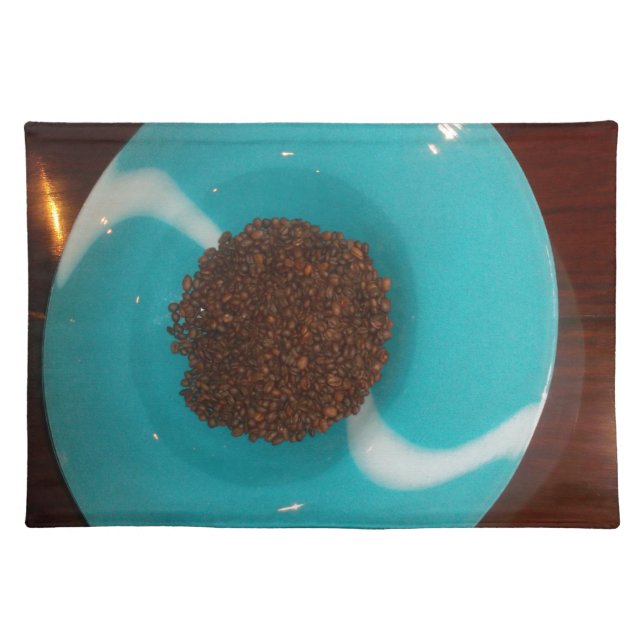 Cute nice and lovely Blue Placemat (Front)