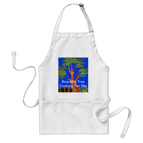 Cute Nice and Lovely Blue sky Customize Product Adult Apron
