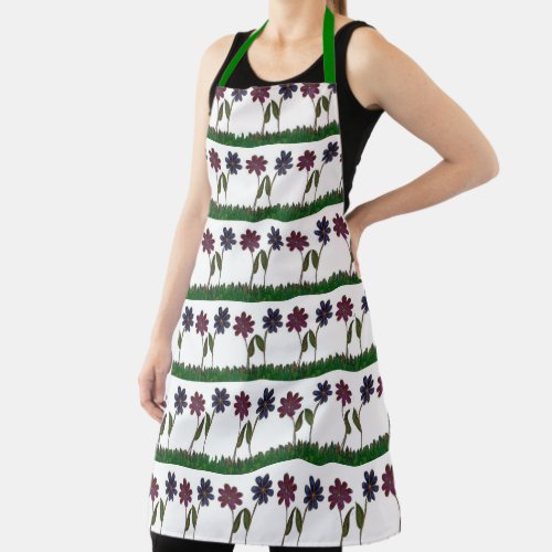 Cute Nice And Lovely Floral Design Apron