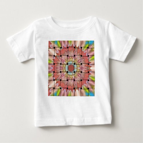 Cute Nice and Lovely Woven Design Baby T_Shirt