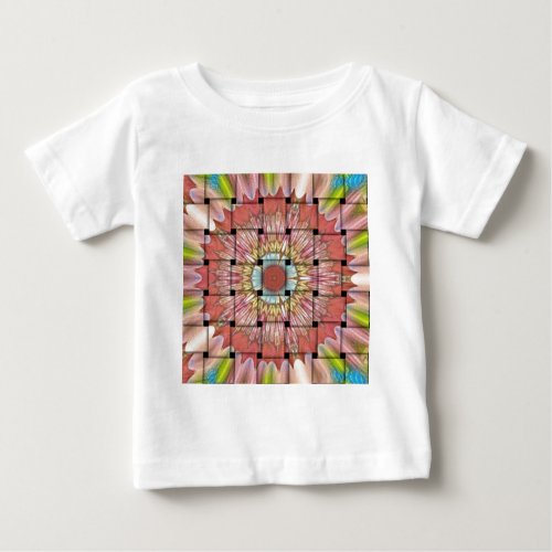 Cute Nice and Lovely Woven Design Baby T_Shirt
