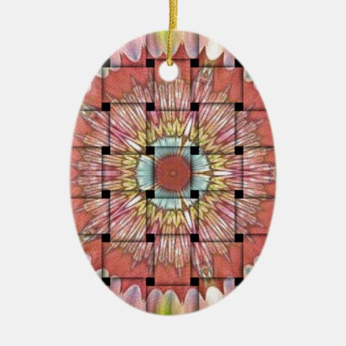Cute Nice and Lovely Woven Design Ceramic Ornament