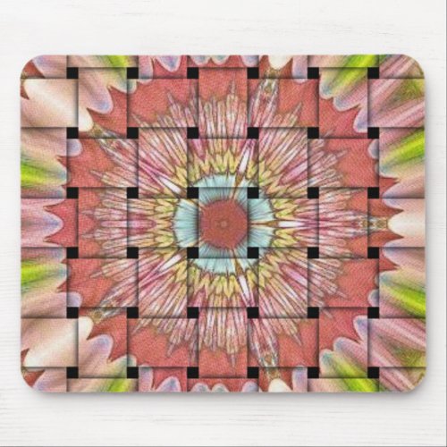 Cute Nice and Lovely Woven Design Mouse Pad
